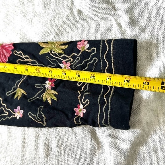 Bedford Faire Floral Embroidered Jacket Size Large - Picture 7 of 8